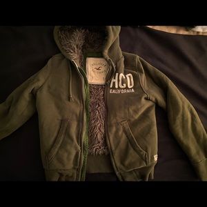 Hollister Faux Fur Hoodie